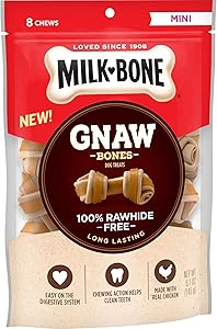 Milk-Bone Gnawbones Dog Treats, Long Lasting