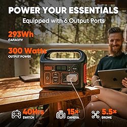 Jackery Solar Generator 300, 293Wh Backup Lithium