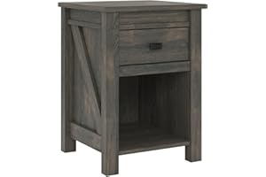 Ameriwood Home Farmington, Nightstand, Weathered Oak
