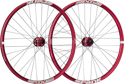 red bike rims