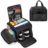 DSLEAF Small Golf Trunk Organizer Bag for Men/Women, Golf Car Locker | Bottom Shoe Space for A Pair of Shoes, Multiple Pocket