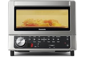 Panasonic NBG205 FlashXpress Toaster Oven, 1300W, 6 Auto Presets, Smart Sensor