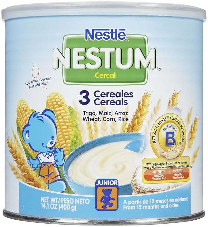 nestum for 2 year baby
