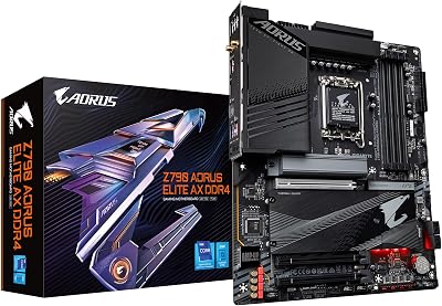 Gigabyte Z790 AORUS Elite AX DDR4 Motherboard LGA 1700 ATX WiFi 6E M.2 PCIe 5.0
