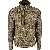 Drake Waterfowl unisex-adult Mst 1/4 Zip Hole Shot Hooded Windproof Eqwader
