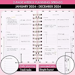 Kate Spade New York 2024 Planner Weekly and