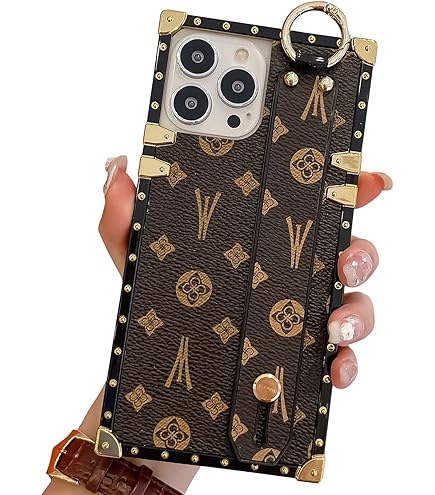 Amazon.com: Rectangle Designer Luxury Case for iPhone 15 pro max