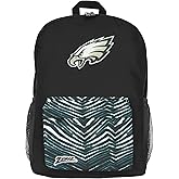FOCO X ZUBAZ NFL Collab Zebra Printed Backpack, Philadelphia Eagles
