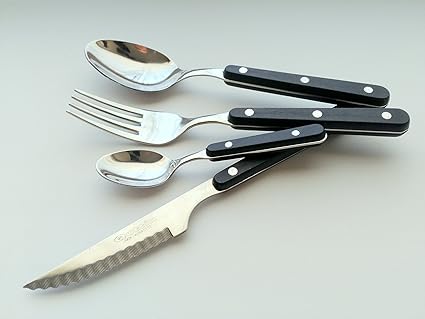 CUBERTERIA QUTTIN DANIELE SELECTION ACERO INOX: Amazon.es: Hogar