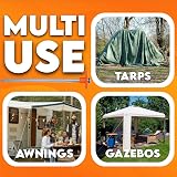 Xtremeauto Heavy Duty Tent Pegs 20 Pack Ground Stakes with Storage Case view 6