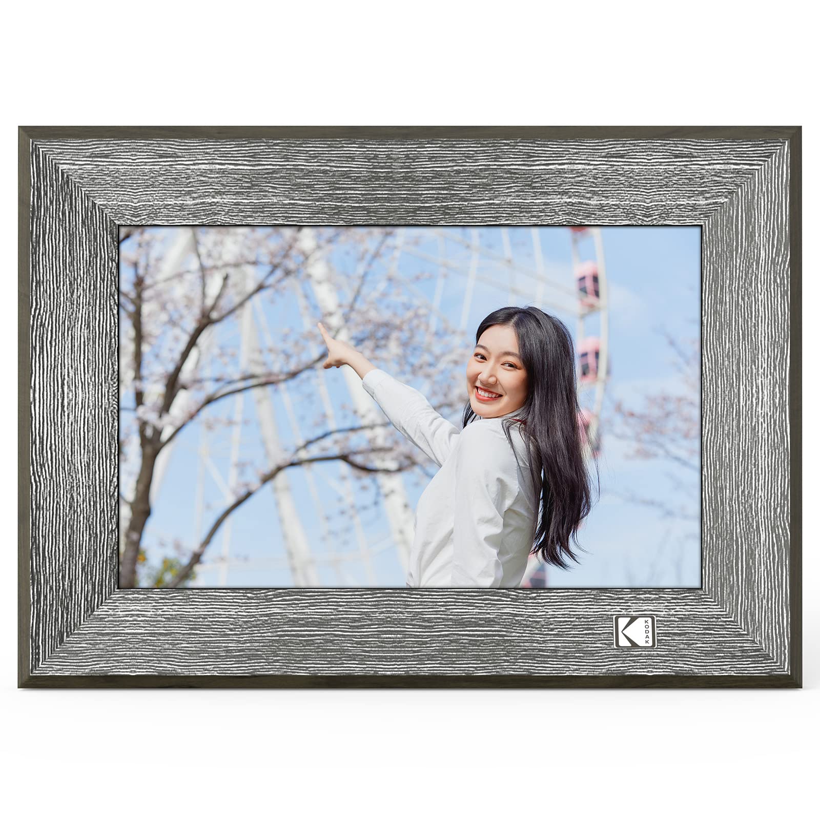 KODAK RCF-1013W Digital Photo Frame WiFi 10 Inch IPS Touchscreen Grey