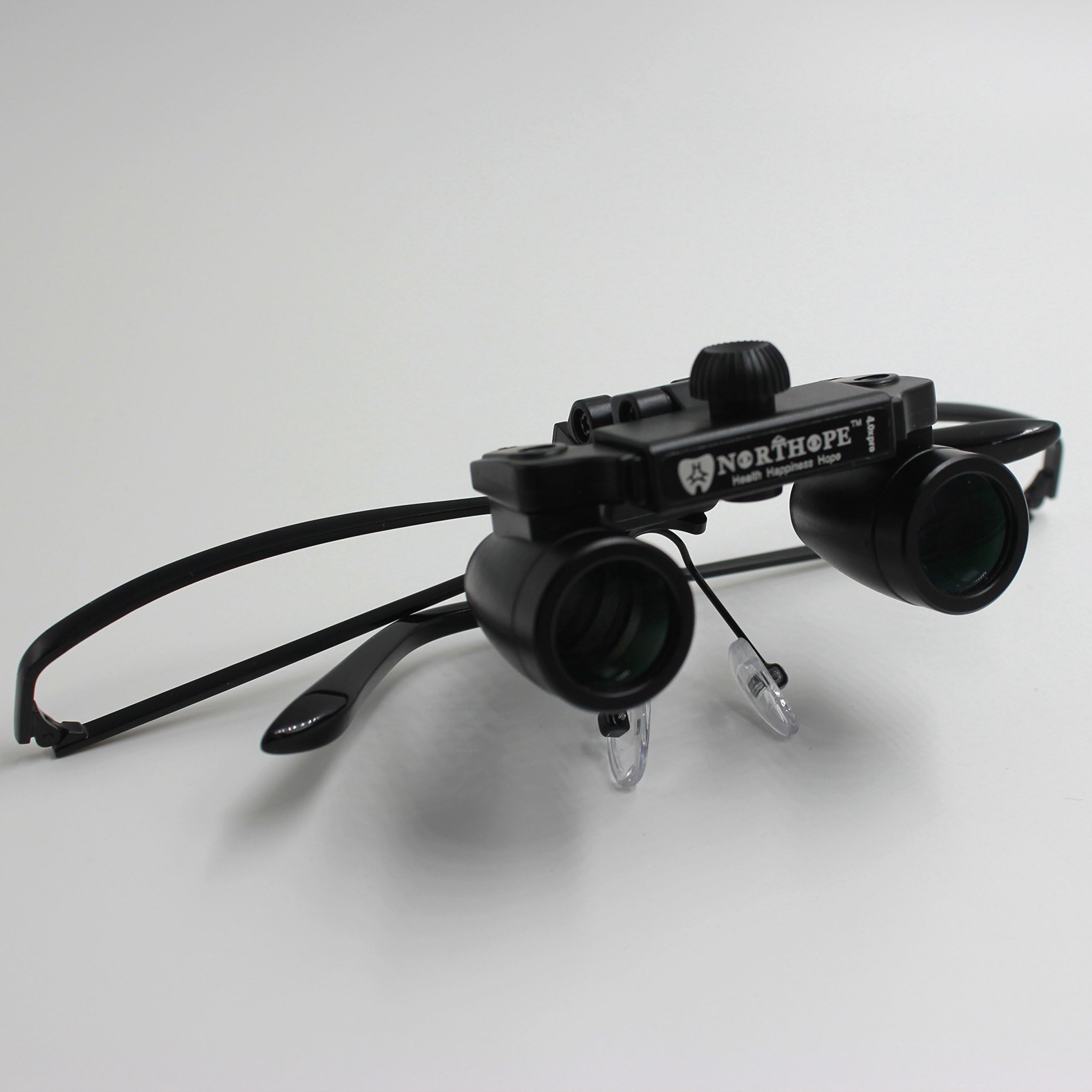 NORTHOPE Smallest Ultra-Light High-Definition Waterproof L60G 4.0X Surgical Medical Dental Binocular Loupes with Half Frame