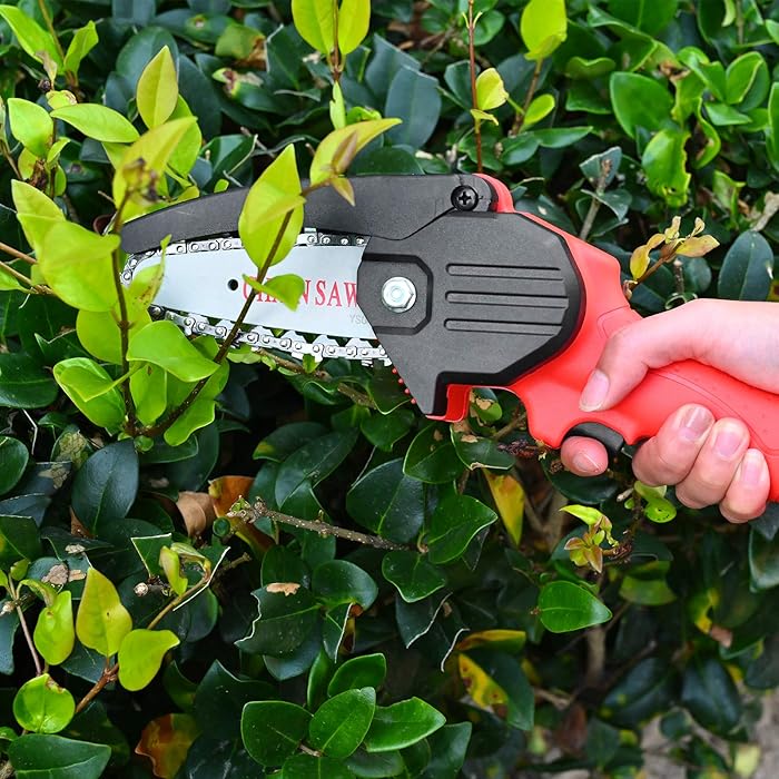 Buy Kacsoo Mini Chainsaw 4Inch Cordless Portable Handheld Electric Saw