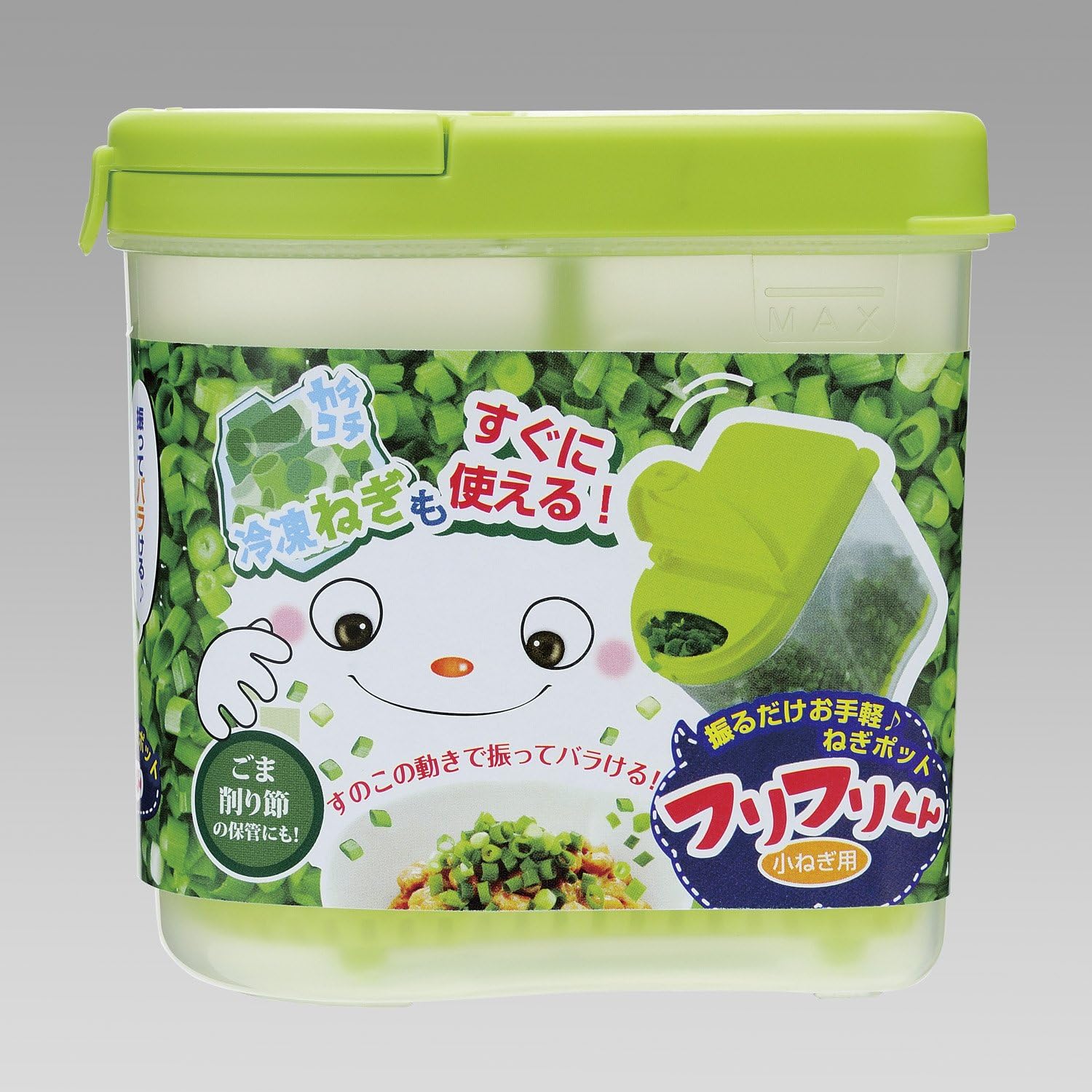 Amazon レック ねぎポット フリフリくん Kk 014 保存容器 キャニスター オンライン通販