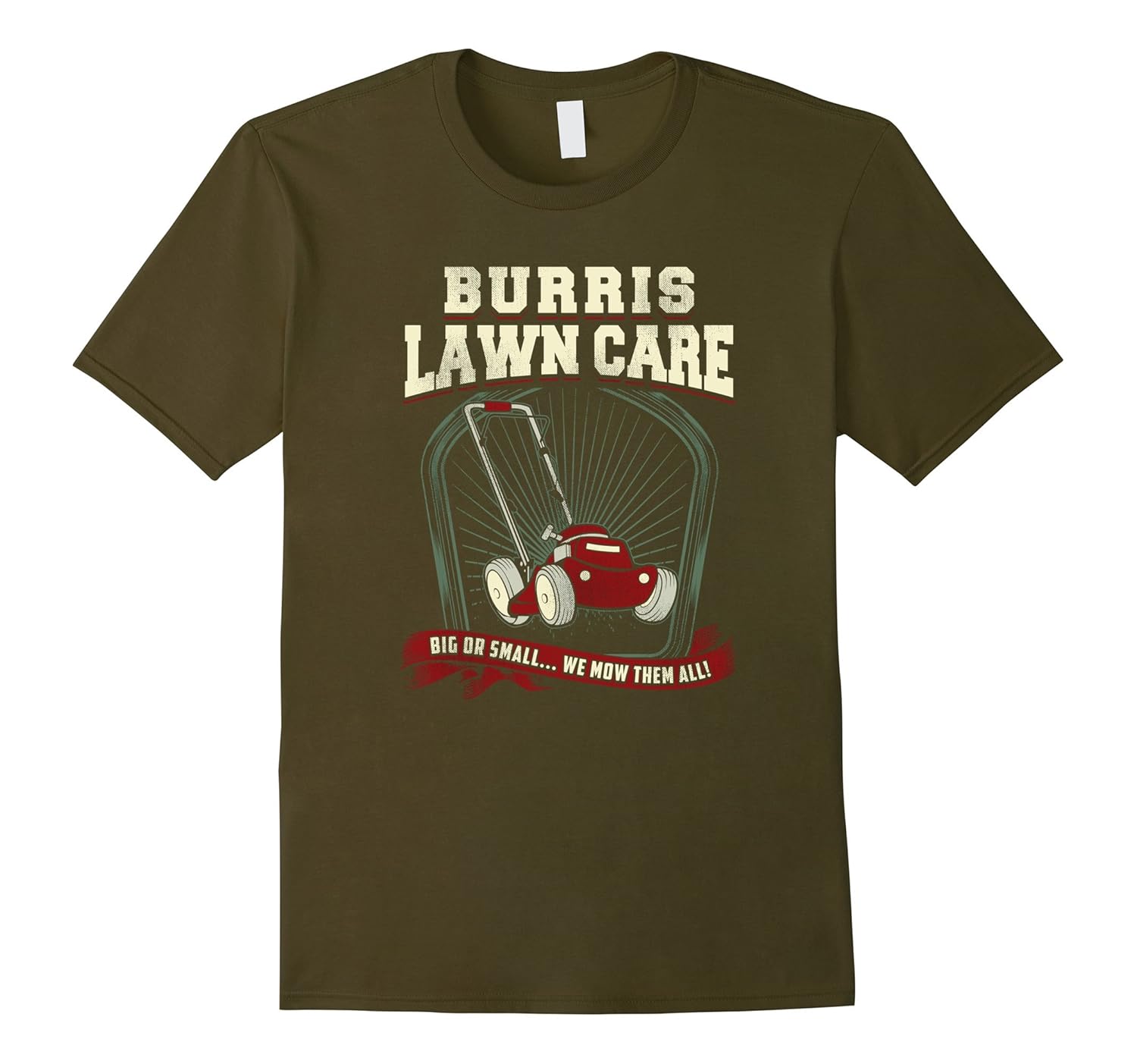 Mowing Tshirts Burris Lawn CareCL Colamaga