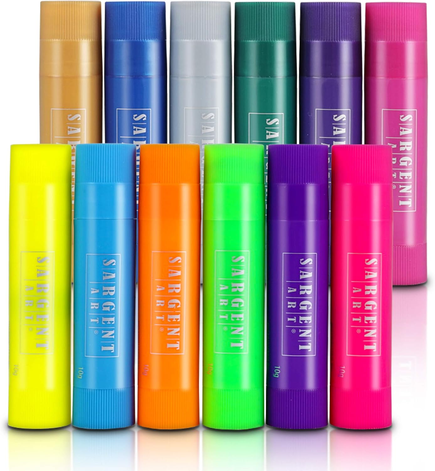 Sargent Art Tempera Paint Stick, Multicolored, Metallic and Neon Buy