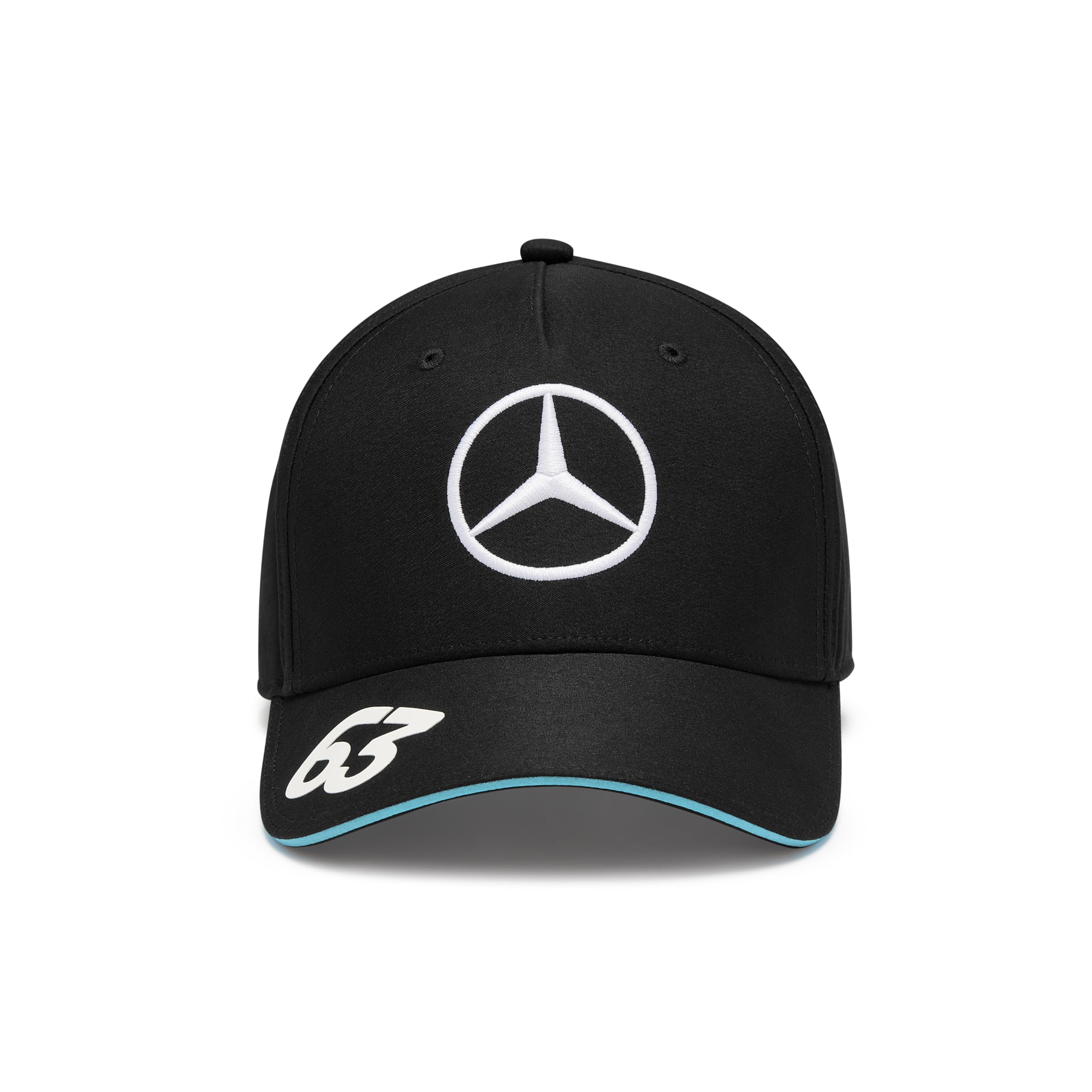 Mercedes AMG Petronas F1 Kids' 2024 George Russell Cap - Black - One Size Fits Most