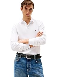 Tommy Hilfiger Men's Long Sleeve Polo Shirts in