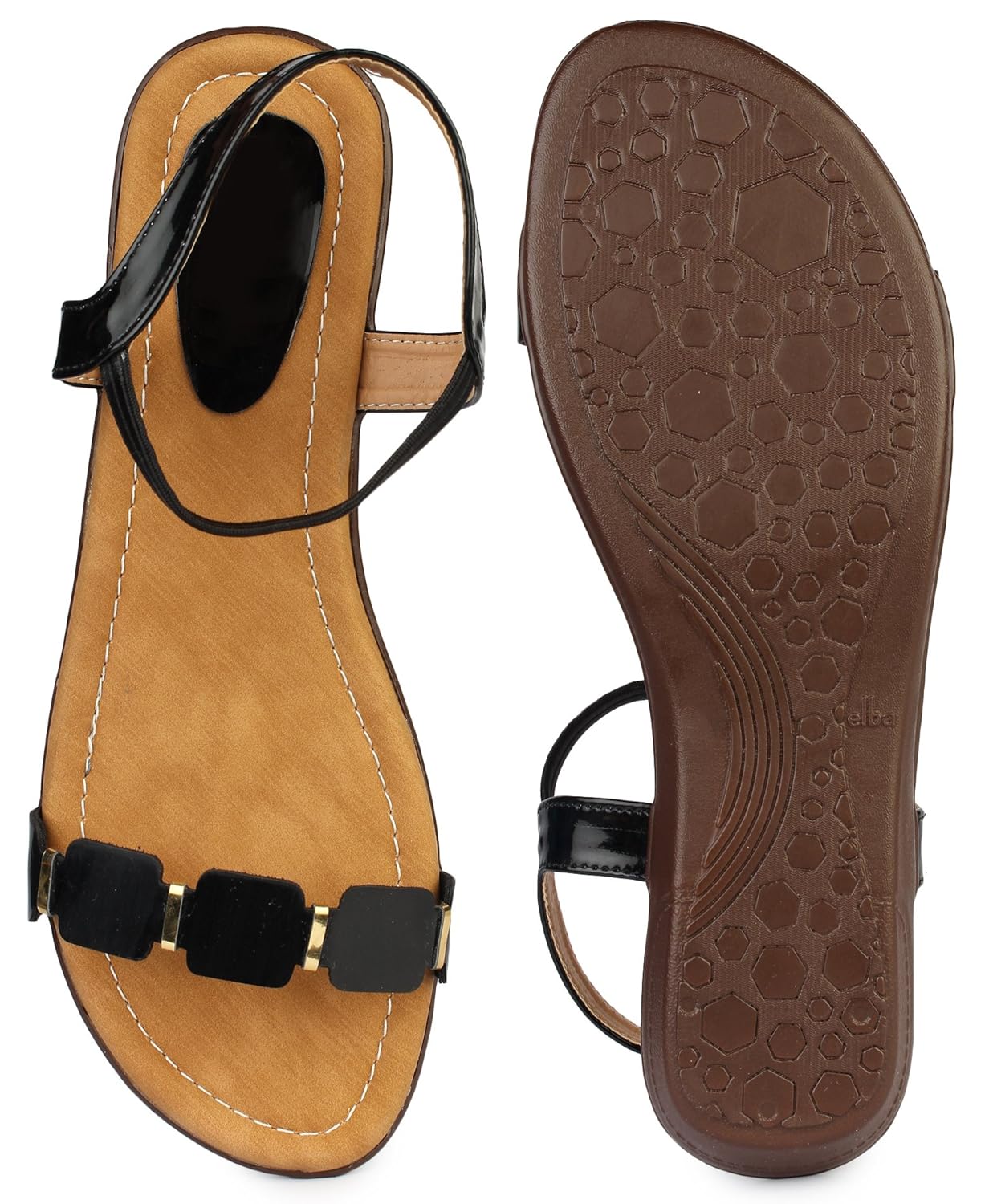 do bhai burfi-sandal flats for women