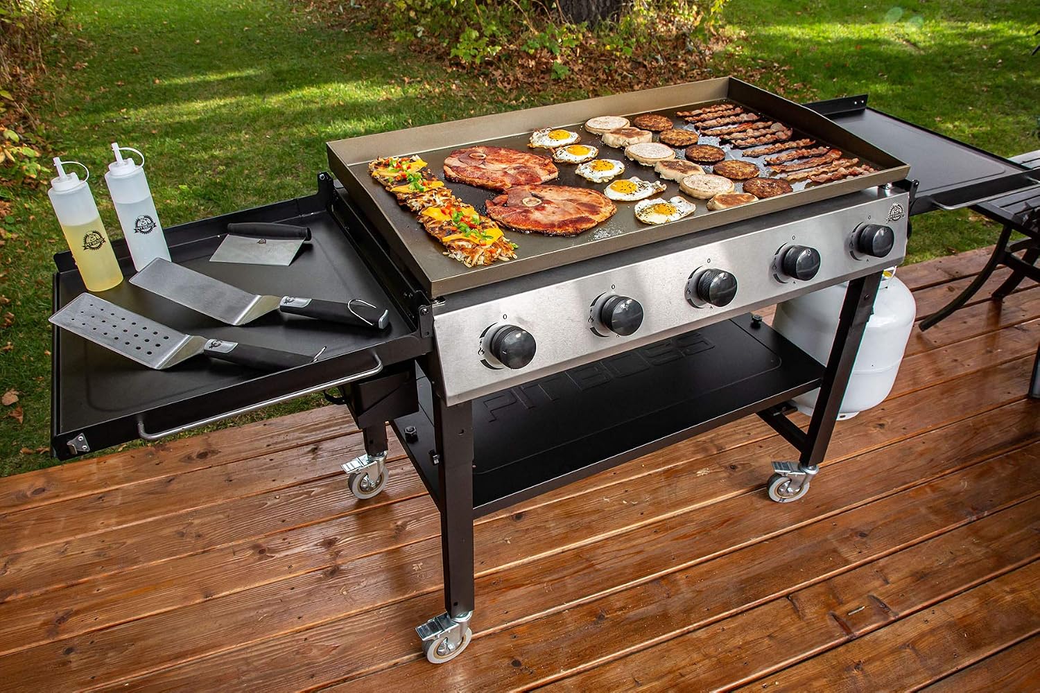 pit boss flat grill