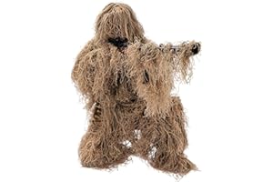 SETLUX Ghillie Suit for Men, Gilly Suit for Adults Camo Hunting Clothes 3D Woodland Camouflage Suits for Hunting