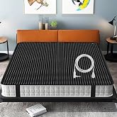 CAIGAEUO Grounding Mat, Grounding Mat for Bed,Grounding Bed Mat with Grounding Cord, Earth Pad Grounding Mat, Grounding Pad for Improving Sleep（53.8x77.9 Inch）