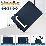 ZYB 16 Inch Laptop Sleeve Case Shockproof Waterproof Blue 16" MacBook Pro Lenovo view 4