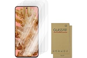 3 Pack Screen Protector Designed for Pixel 8 (6.2 Inch) HD Tempered Glass Screen Protector Tempered Glass,Easy Installation
