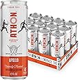ATHON Natural Energy Drink: Apollo Orange Mango | Zero Calories | Naturally Sweetened | L-Theanine and B-Vitamins | 200mg Caffeine | 12 fl oz Cans (12 pack)