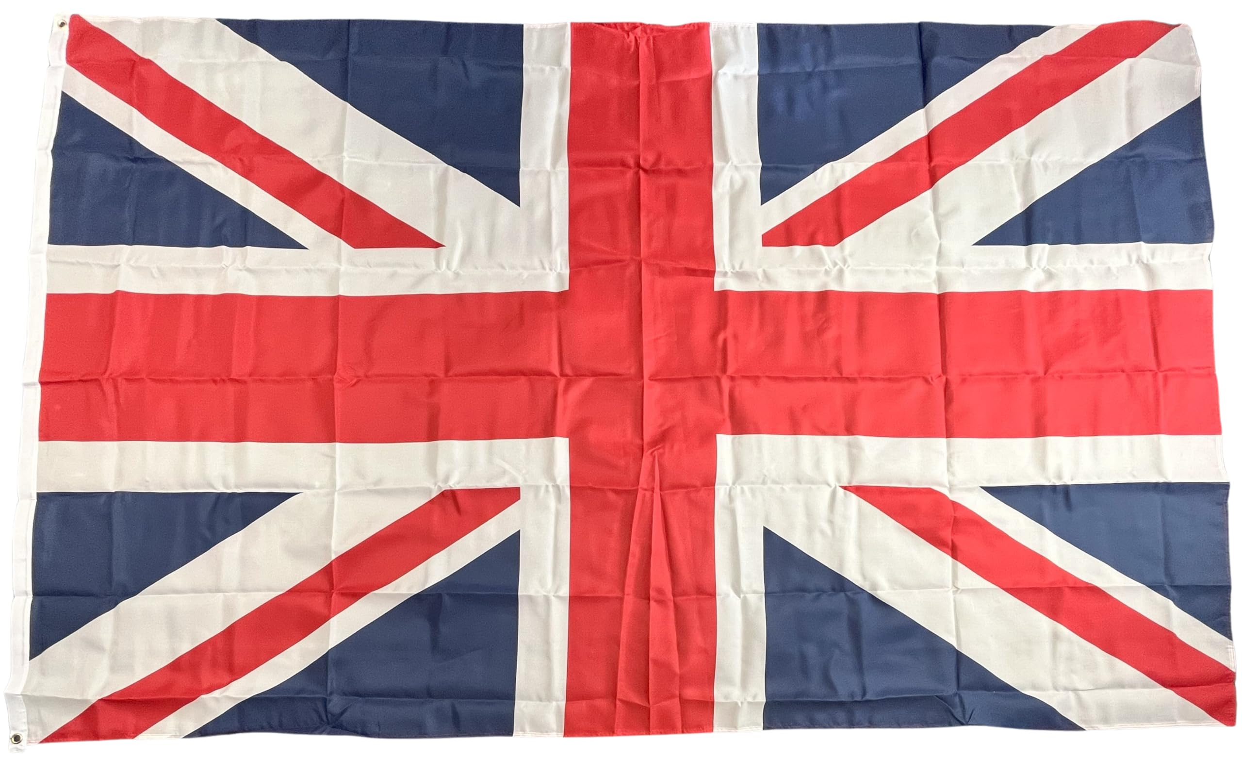 NWFlags 8ft x 5ft Union Jack Flag | 75d Premium Polyester Giant Union Flag | 2 Eyelets