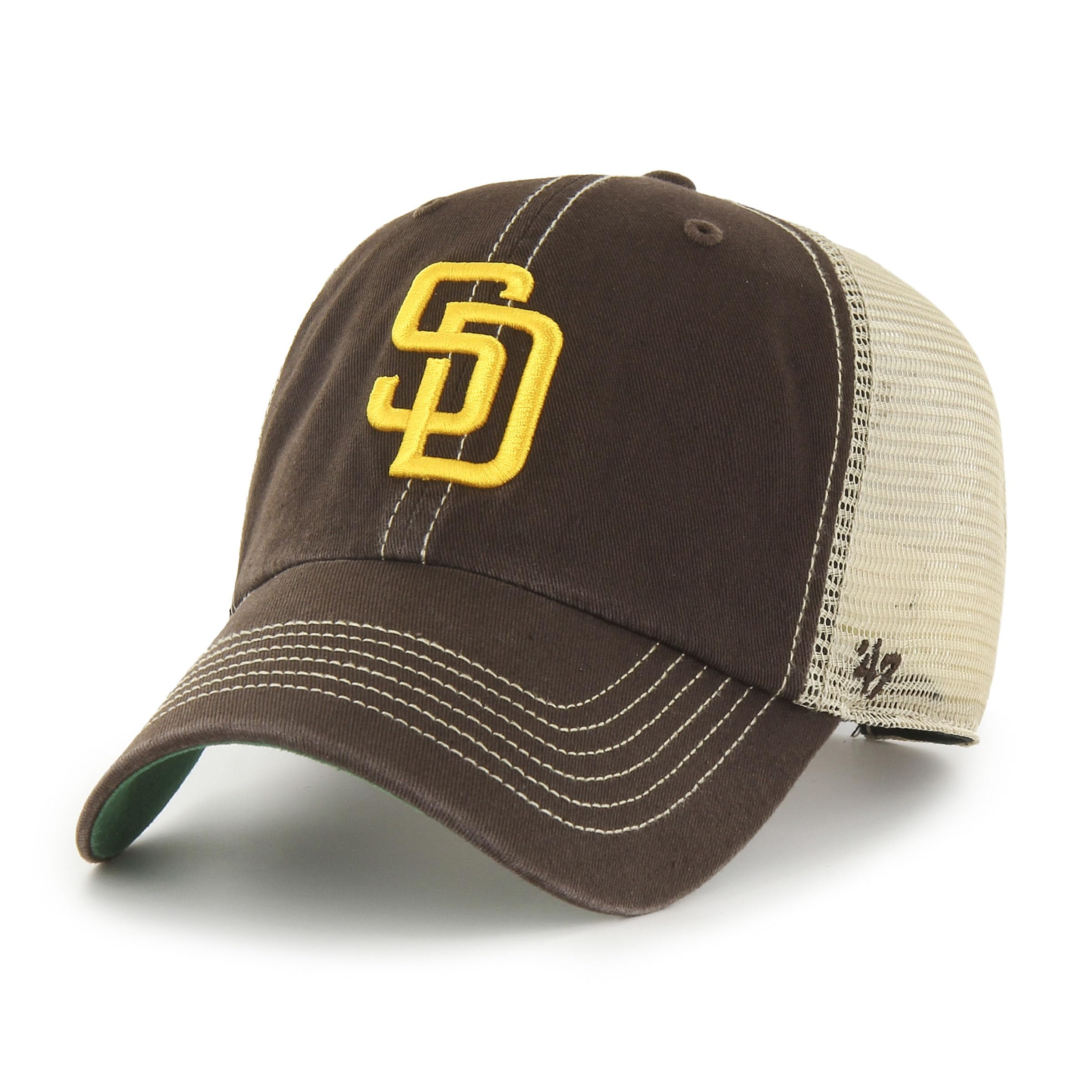 47 Brand Trucker Vintage Cap - Trawler San Diego Padres Brown