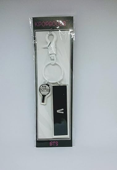 Amazon | テヒョン ブイ (V 防弾少年団 (BTS)) ネーム アミボム マスコット キーホルダー ライブ コンサート テテ  (KーPOPグッズ) 【ちゃくちゃく堂限定 フォトカード付き】 | アイドル・芸能人グッズ 通販