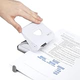 Rapesco 1399 825 2-Hole Metal Punch 25 Sheet 80gsm White view 2