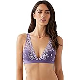 Wacoal Womens Embrace Lace Lightly Lined Wire Free Mid Coverage Bralette, 852191