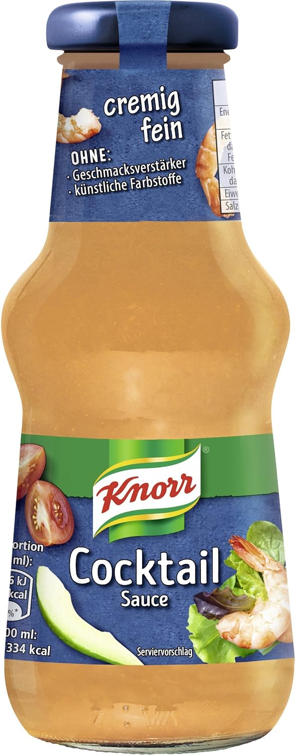 Knorr Cocktail Sauce, 250 ml Amazon.de Lebensmittel & Getränke