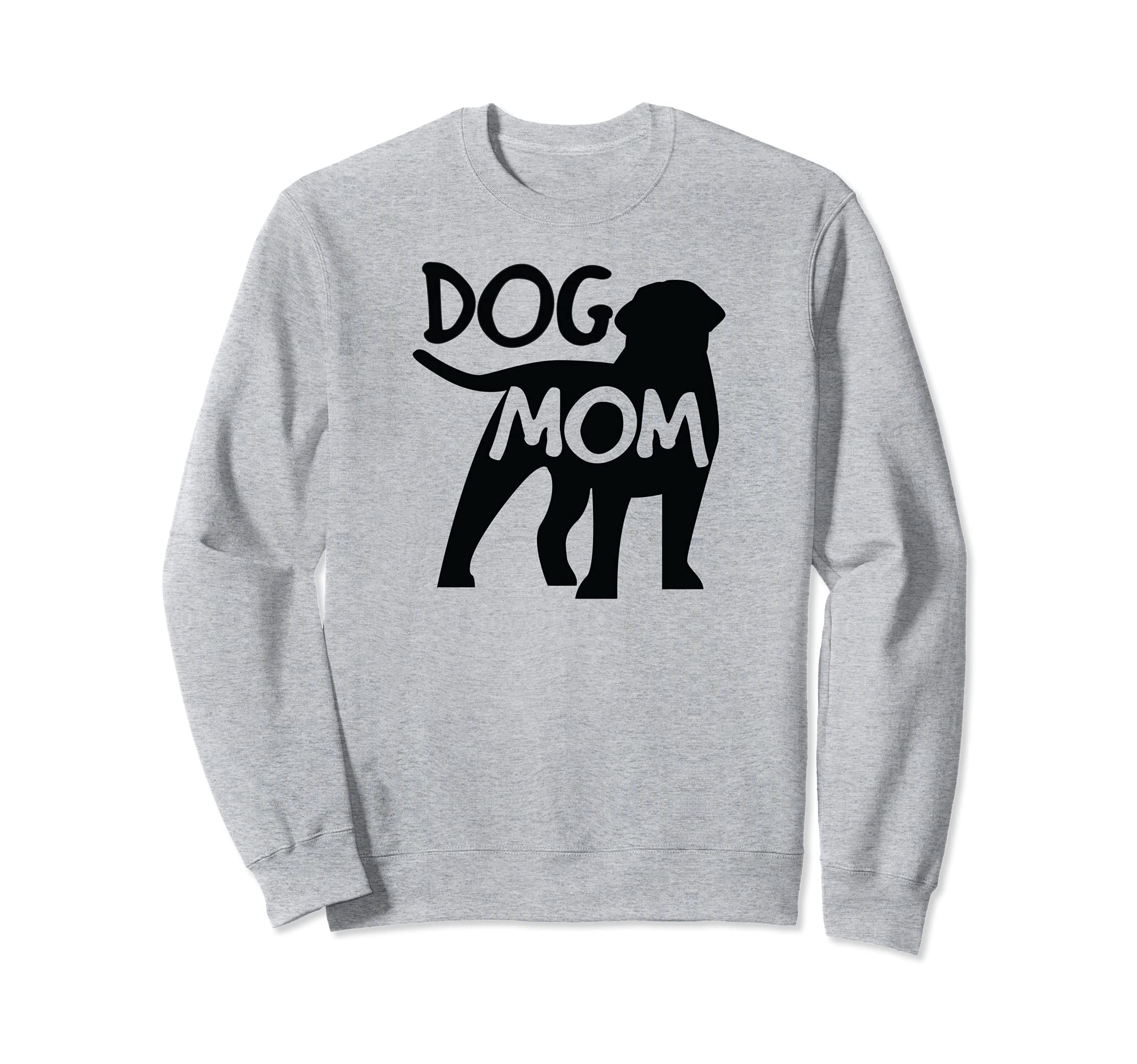 Best Dog Mom Woman Doggy Bark Bone Mothers Day Canine Puppy Sweatshirt