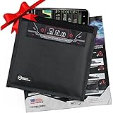 Mission Darkness Non-Window Faraday Bag for Phones // Device Shielding for Law Enforcement, Military, Executive Privacy, Trav