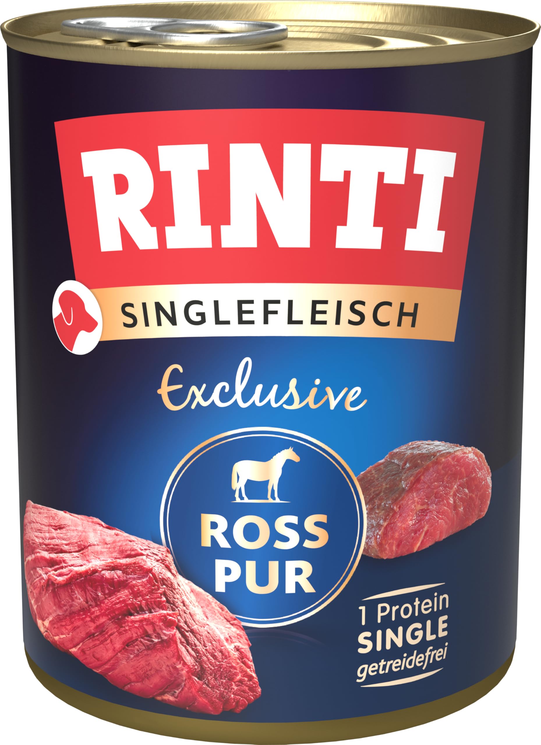 Rinti Single meat Exclusive Ross Pure 6 x 800 g