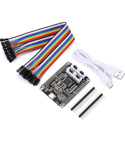 Fafeicy Modulo FT232H USB To JTAG UART/FIFO SPI/I2C - Adattatore Seriale Multifunzione Con Pin Header