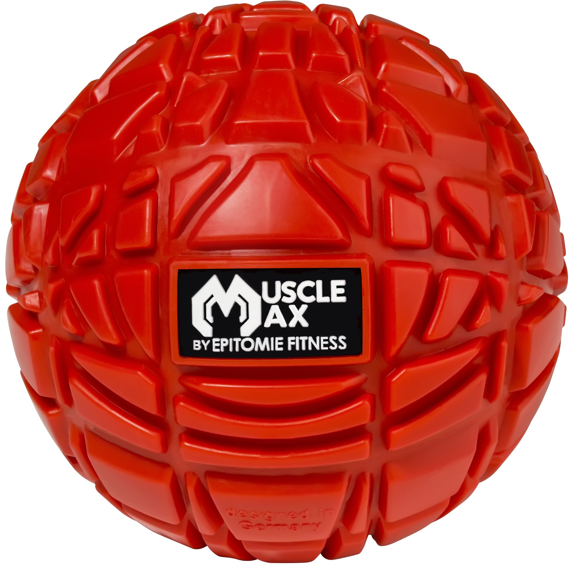 Epitomie Fitness Muscle Max Massage Ball - Therapy Ball For Trigger Point Massage - Deep Tissue Massager For Myofascial Release - Mobility Ball For Exercise & Recovery