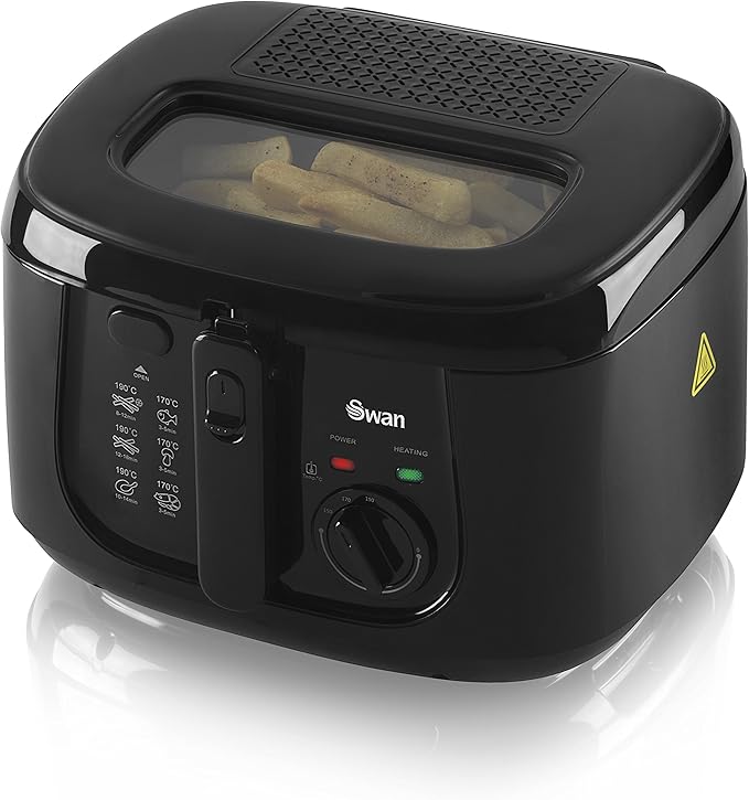 Swan 2.5 Litre Deep Fat Fryer with Viewing Window, Adjustable