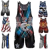 4 Time All American Sublimated Wrestling Singlet