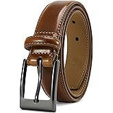 CHAOREN Boys Belt - 1 1/8" Leather Kids Belt for Dress - Perfect Companion to Youth Formal Outfit