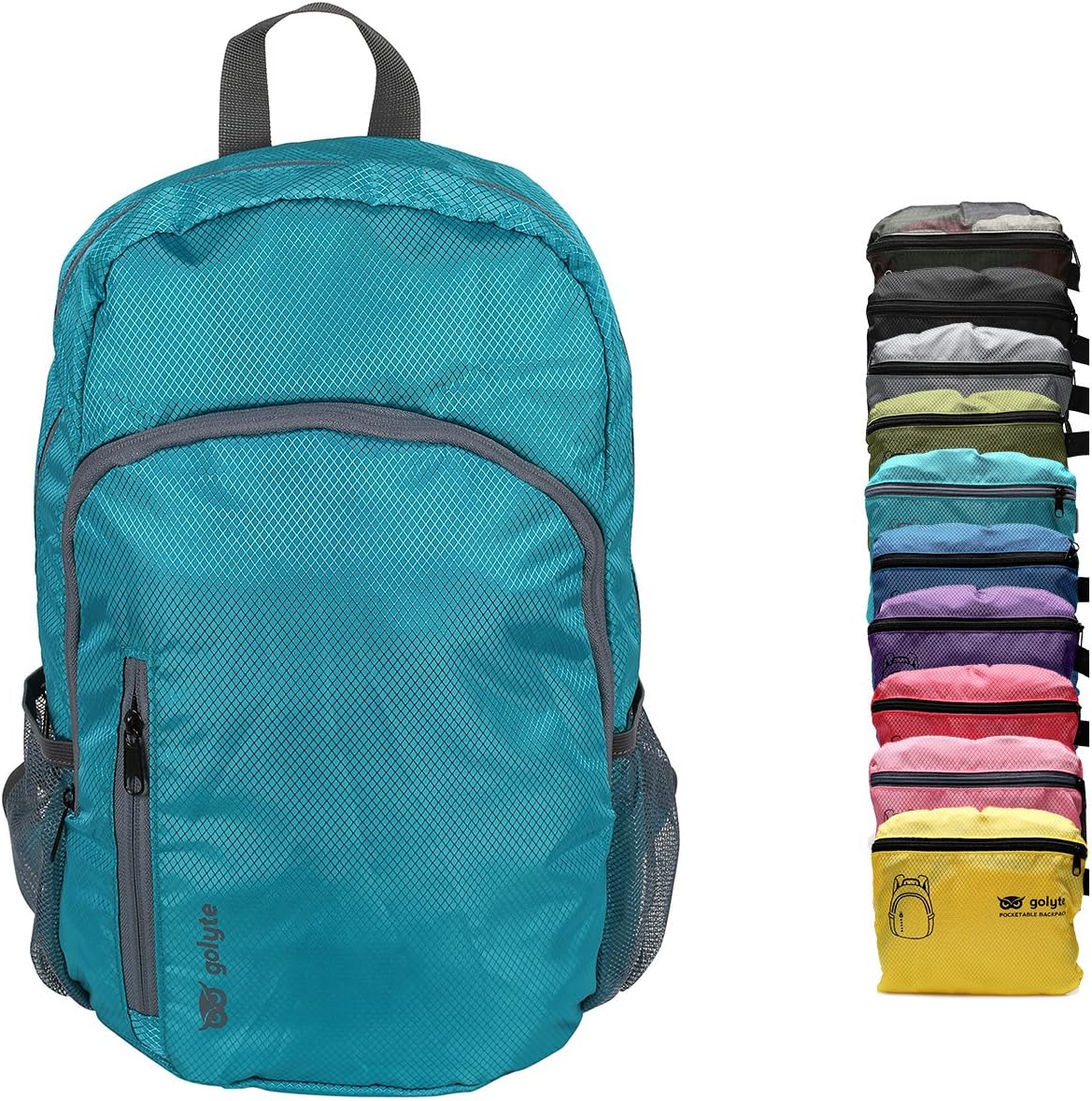 Golyte Lightweight Packable Travel Hiking Backpack Daypack 20L for Men Women Adult Boy Girl Teen