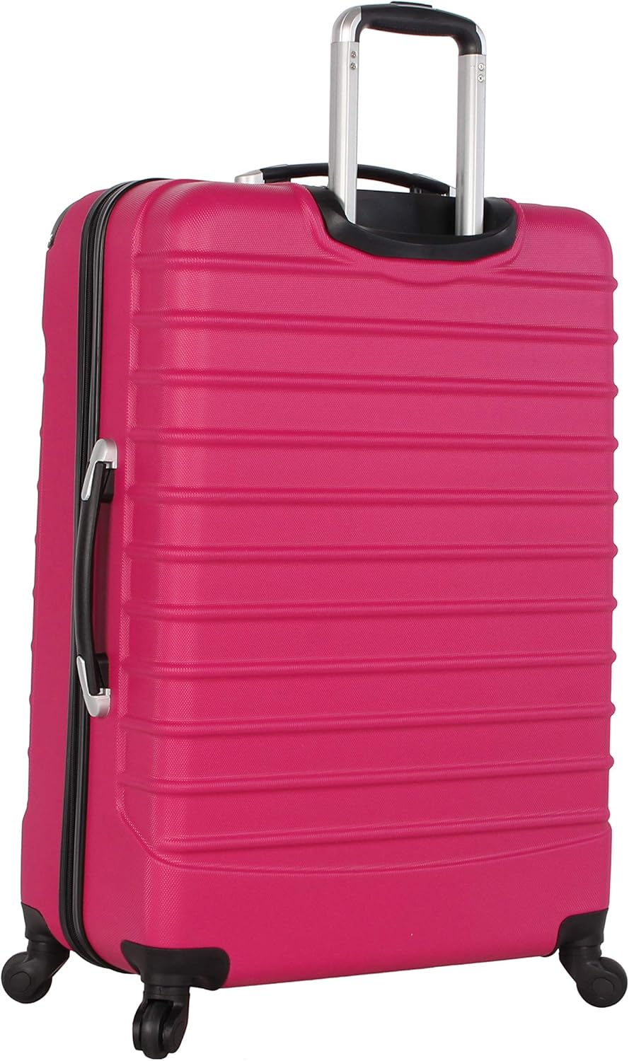 voyager luggage rose gold