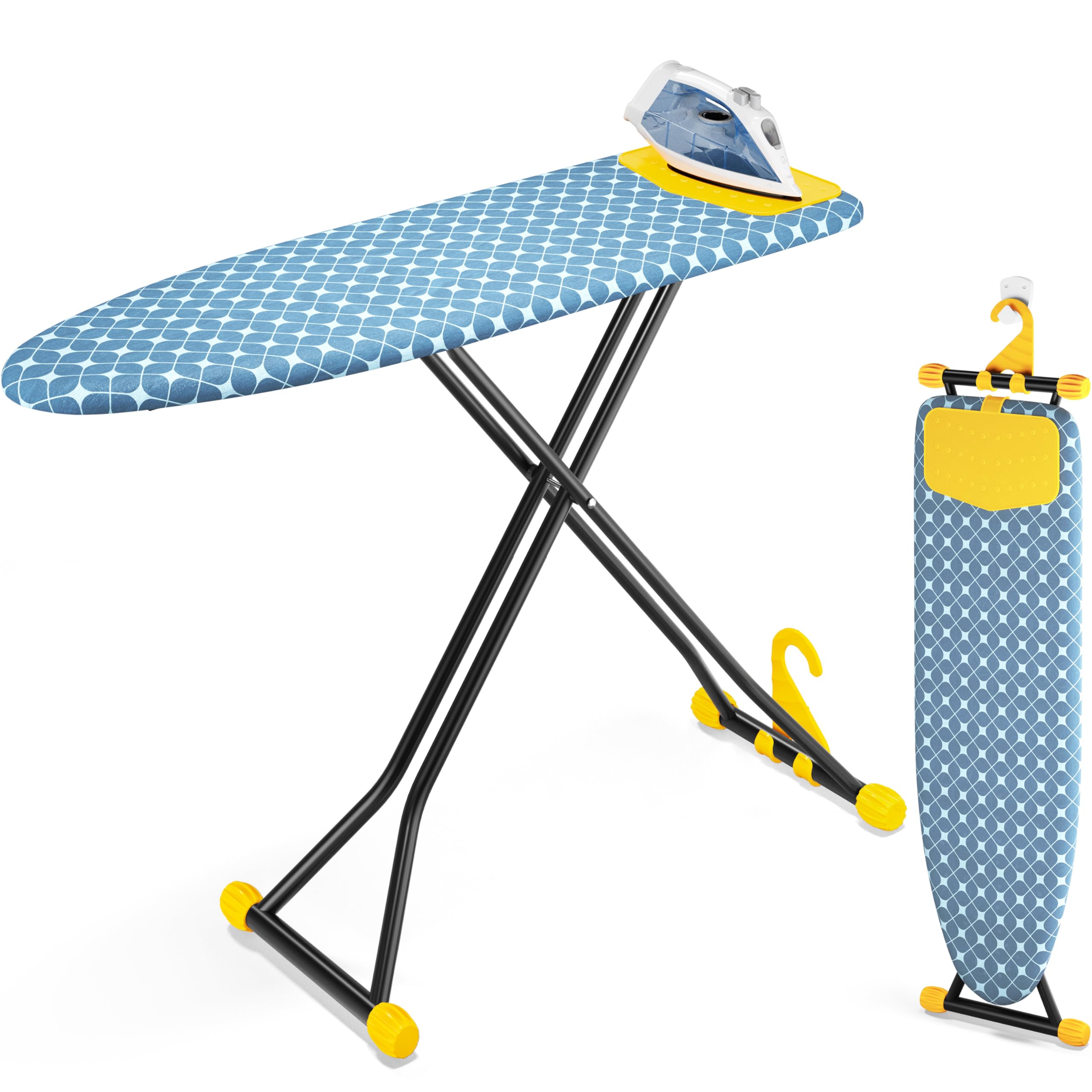 KINGBOARD Ironing Board, Compact Iron Board with