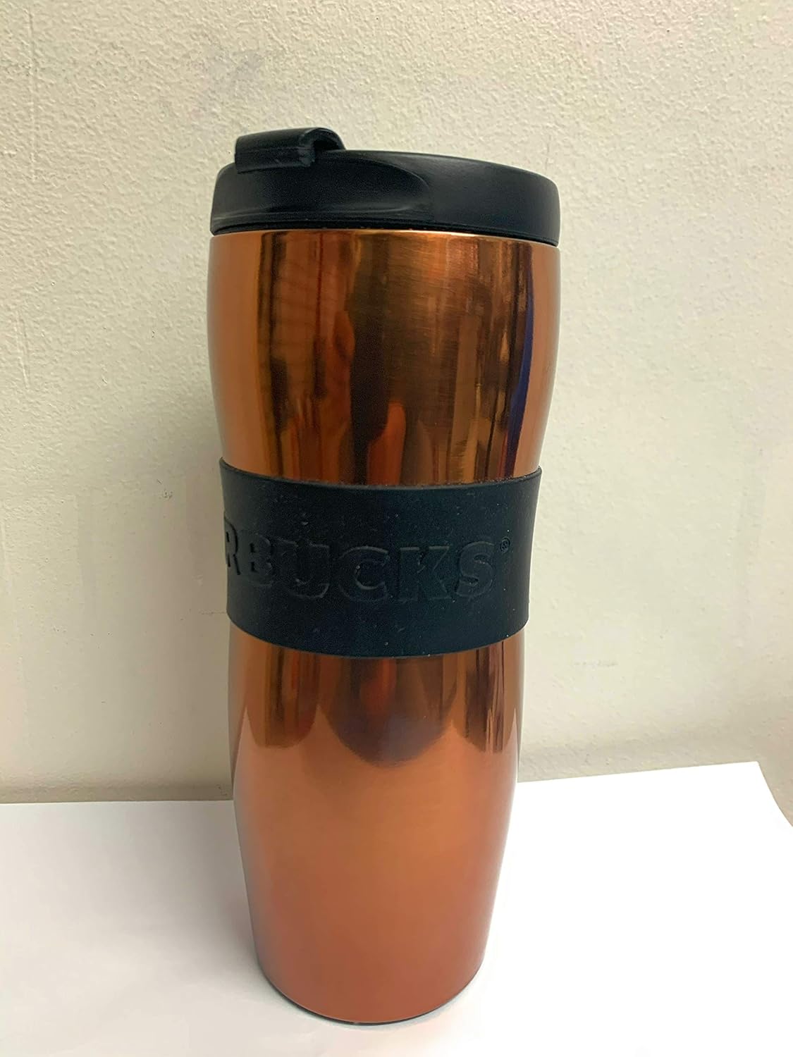 Starbucks stainless steel thermo mug Tumbler Lucy silver black copper