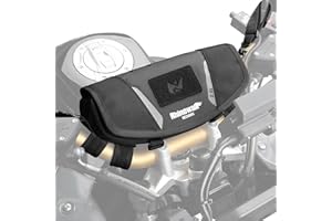 Rhinowalk Motorcycle Handlebar Bag Tool Bag Storage Accessory Saddlebag Universal for Front Fork Handle Bar Sissy Bar