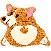 GAMAGO Corgi Butt Heating Pad & Pillow Huggable - Microwavable Heat Pad for Cramps, Aches & Anxiety Relief - Cute Heat Pack Stuffed with Eco-Friendly Wheat & Dried Lavender