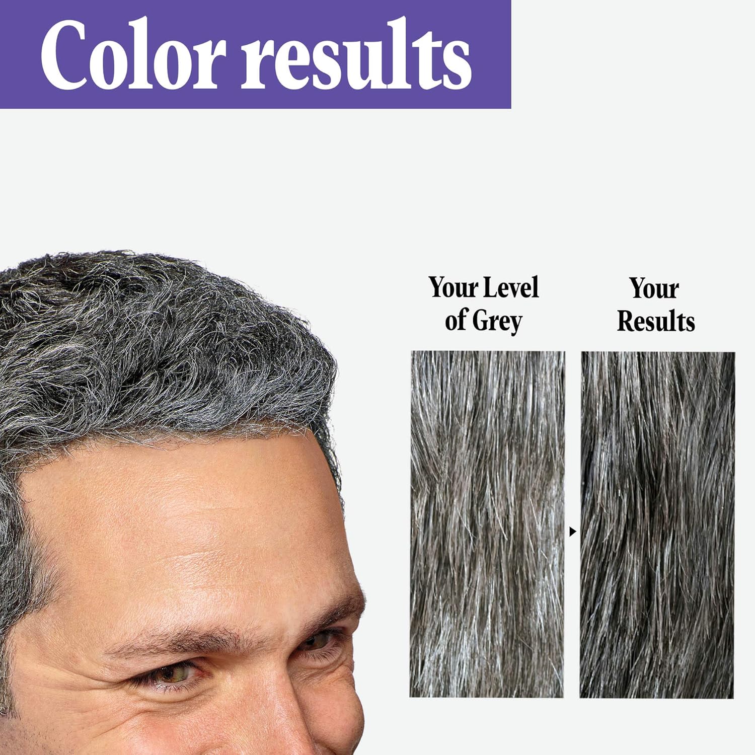 Just For Men Touch of Gray, Gray Hair Coloring for Men with Comb Applicator, Great for a Salt and Pepper Look - Black, T-55 - Pack of 3 (Packaging May Vary) : Chemical Hair Dyes : Beauty